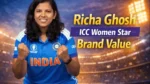 Richa Ghosh ICC Women cricket star brand value India women team