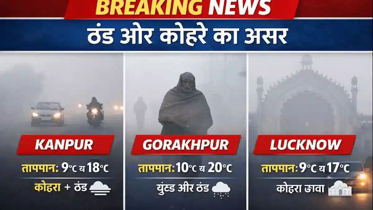 Weather Update 22 December: Kanpur, Gorakhpur