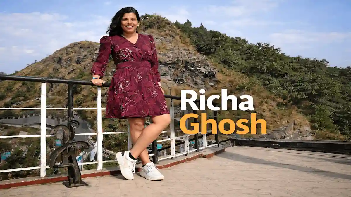 richa ghosh woman cricketer